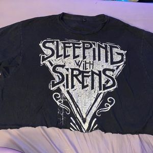 Sleeping With Sirens Crop Tee